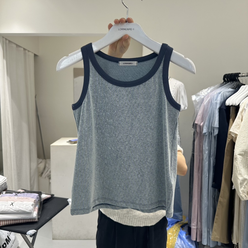 LORING RE I東大門實拍女裝新品熱賣真品推薦職業吊帶背心LORING RE-I/BARE吊帶/背心圖色2