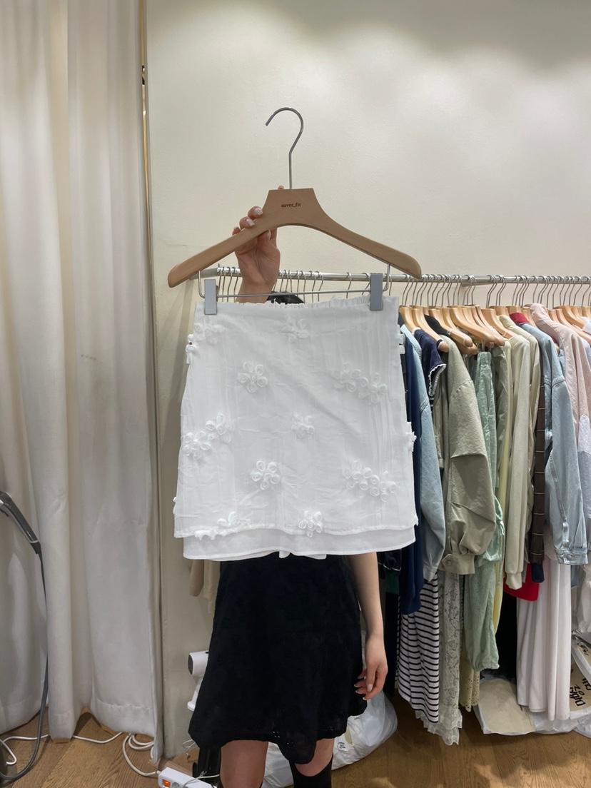 AUVERFIT東大門實拍女士新品休閑時尚熱賣推薦25春夏職業短裙AUVERFIT短裙