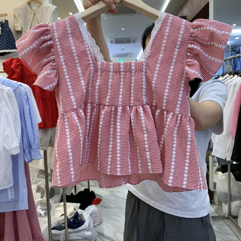BEEN-A東大門直郵女裝新款推薦人氣休閑真品職業襯衫蕾絲衫BEEN-A襯衫/蕾絲衫