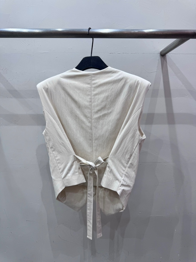 NOB東大門實拍女士新品職業熱賣人氣25春夏真品休閑推薦馬甲AMOEBA馬甲