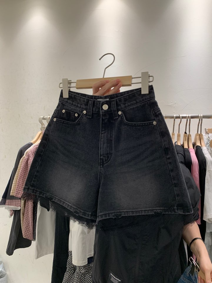 JUPITER東大門代購女裝新品25春夏人氣真品休閑職業熱賣短褲JUPITER短褲圖色2