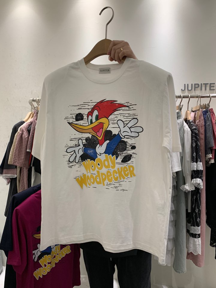 JUPITER韓國直郵女裝新品25春夏時尚職業真品人氣休閑推薦T恤JUPITERT恤