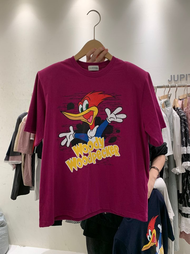 JUPITER韓國直郵女裝新品25春夏時尚職業真品人氣休閑推薦T恤JUPITERT恤圖色3
