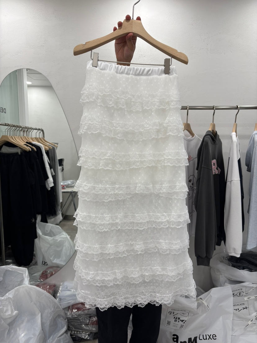 DELICATE韓國代購女裝新品人氣時尚職業25春夏推薦休閑長裙DELICATE長裙