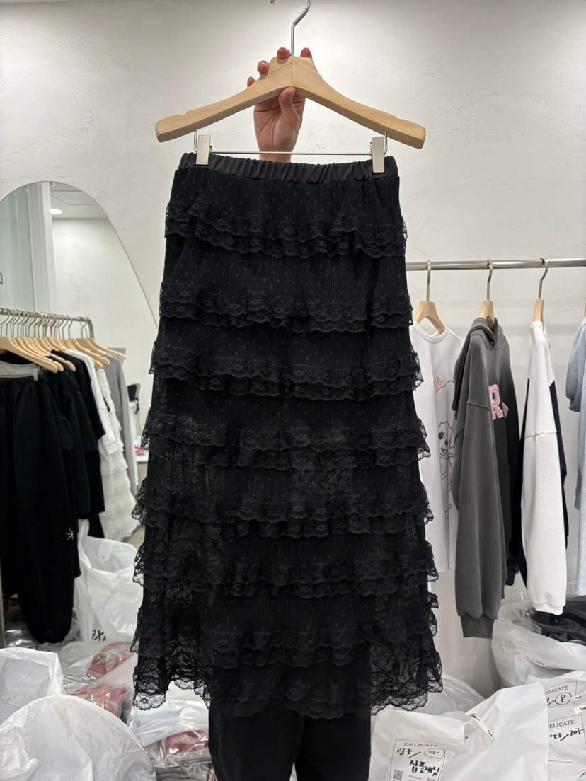 DELICATE韓國代購女裝新品人氣時尚職業25春夏推薦休閑長裙DELICATE長裙圖色2