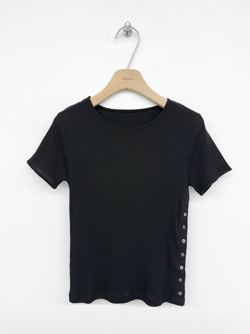 TOOGOOD東大門直郵女裝新品時尚休閑人氣職業真品熱賣T恤紐扣TOOGOODT恤圖色4