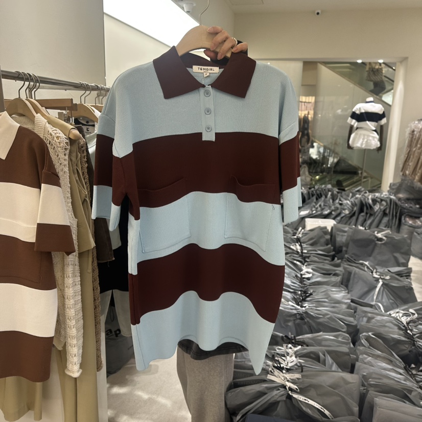 TOMGIRL東大門直郵女裝新品熱賣25春夏真品休閑人氣職業連衣裙FEBRUARY 11連衣裙圖色2