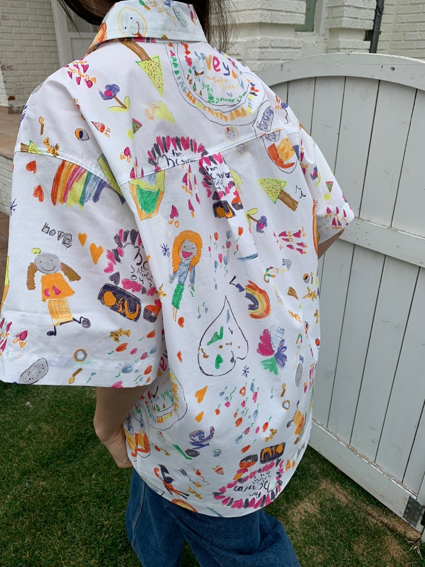 LOVE MY SANTA東大門直郵女裝新品人氣真品時尚襯衫蕾絲衫Santa/LOVE MY SANTA襯衫/蕾絲衫