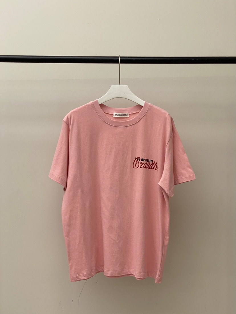 MUCH MORE東大門直郵女士新款休閑25春夏推薦時尚人氣真品T恤MUCH MORET恤圖色3