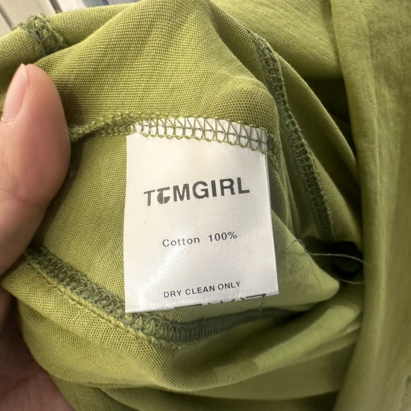TOMGIRL東大門代購女裝新款職業熱賣真品人氣25春夏長袖T恤TOMGIRL長袖T恤