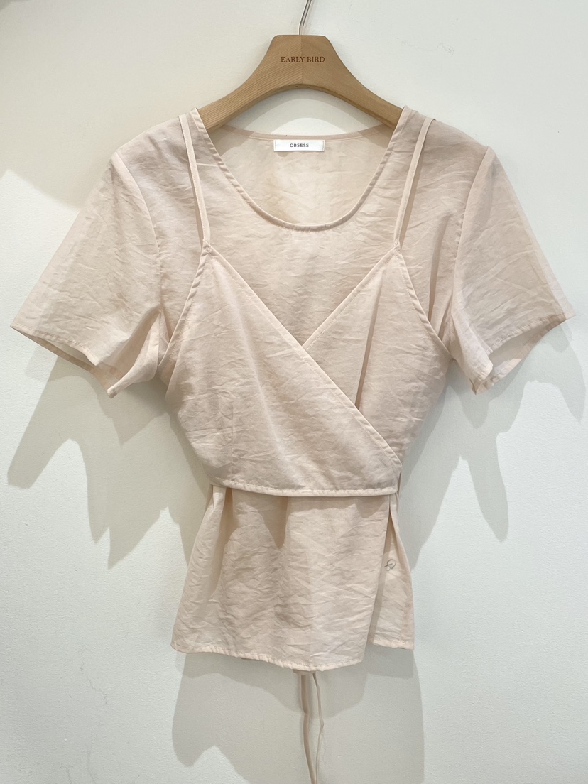 OBSESS東大門實拍女士新款25春夏真品時尚職業推薦套裝兩件套OBSESS/EARLY BIRD套裝