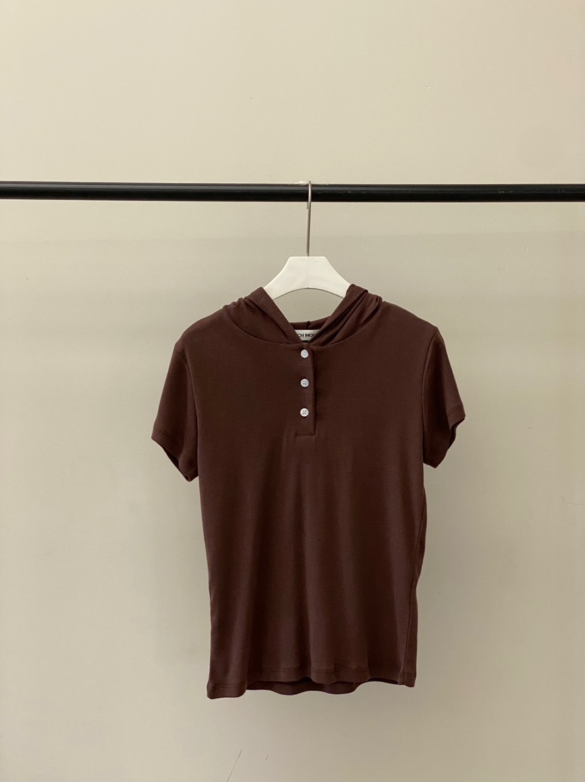 MUCH MORE韓國直郵女裝新款時尚25春夏熱賣休閑推薦職業T恤MUCH MORET恤圖色5