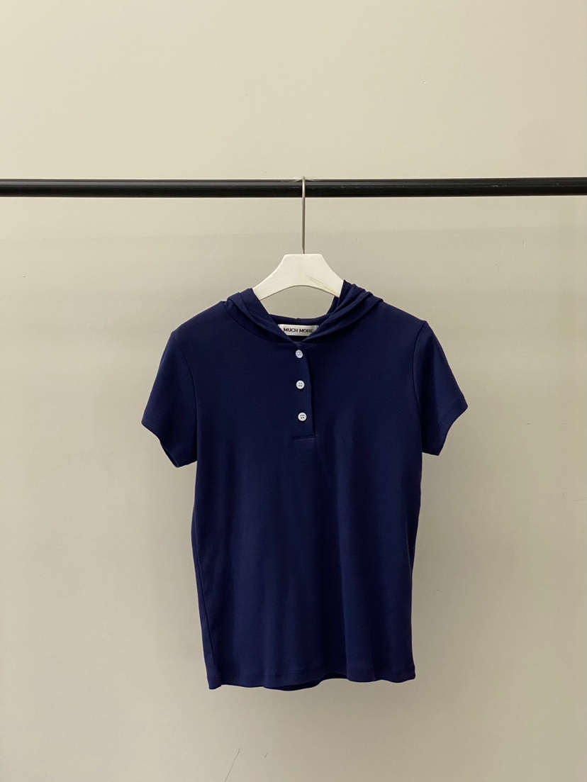 MUCH MORE韓國直郵女裝新款時尚25春夏熱賣休閑推薦職業T恤MUCH MORET恤圖色6