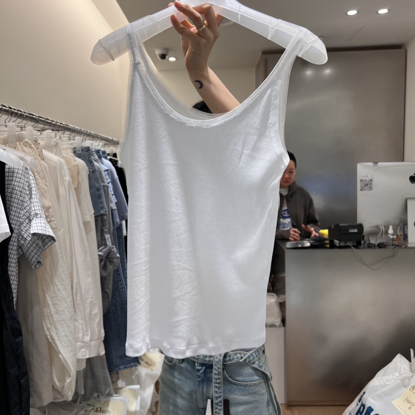 MEET ME東大門實拍女裝新品人氣休閑真品吊帶背心不含內搭MEET ME吊帶/背心