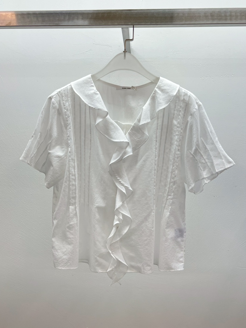 WEARABLE-L東大門代購女裝新款推薦人氣職業25春夏襯衫蕾絲衫WEARABLE襯衫/蕾絲衫