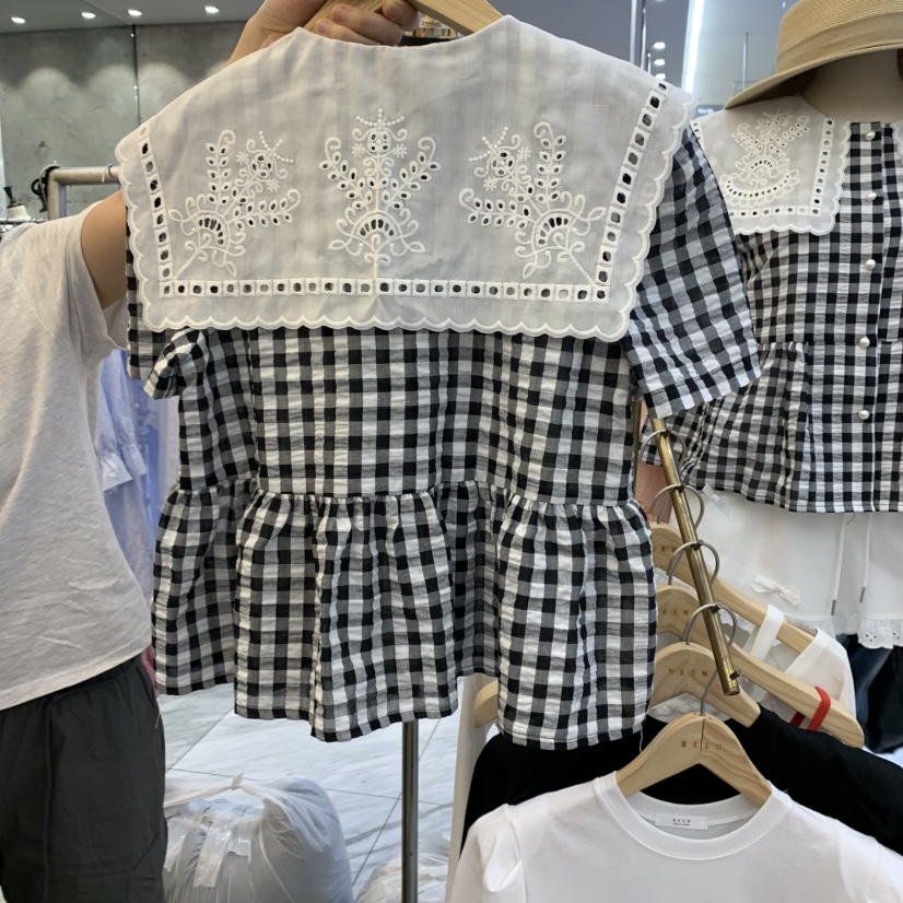 BEEN-A韓國代購女裝新品時尚職業真品熱賣人氣推薦襯衫蕾絲衫BEEN-A襯衫/蕾絲衫