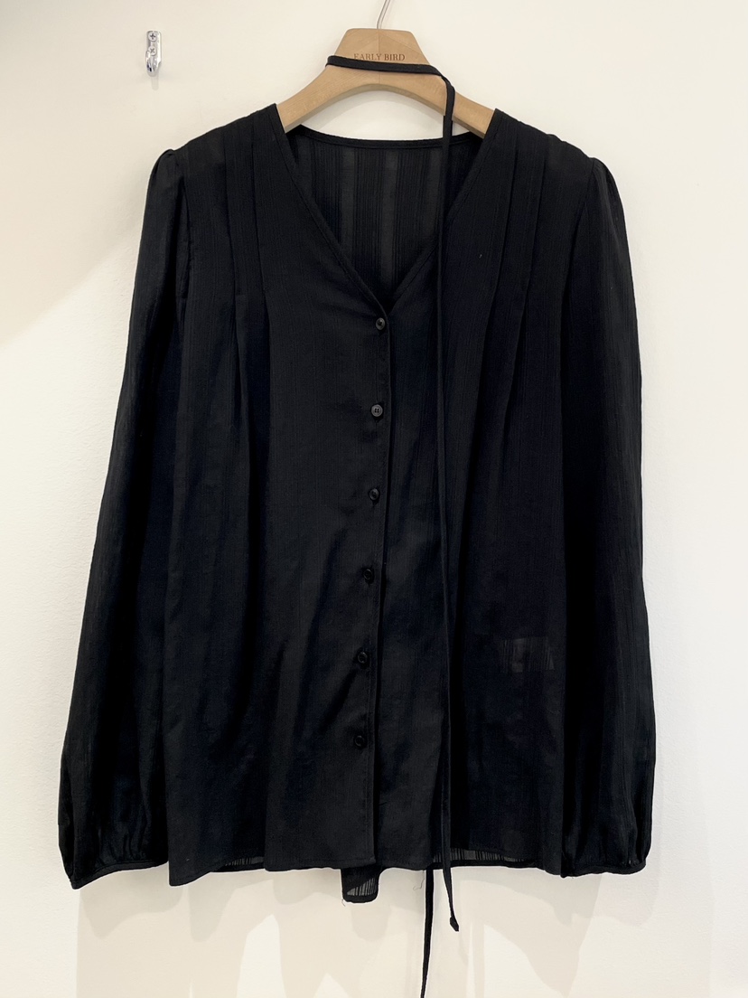 OBSESS韓國直郵女裝新品職業推薦25春夏休閑熱賣襯衫蕾絲衫OBSESS/EARLY BIRD襯衫/蕾絲衫圖色3