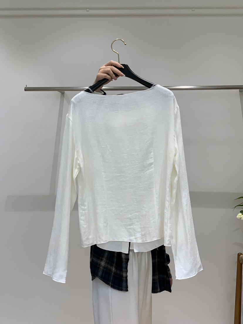 FOUNDERS東大門直郵女士新品人氣休閑時尚職業25春夏襯衫蕾絲衫FOUNDERS襯衫/蕾絲衫