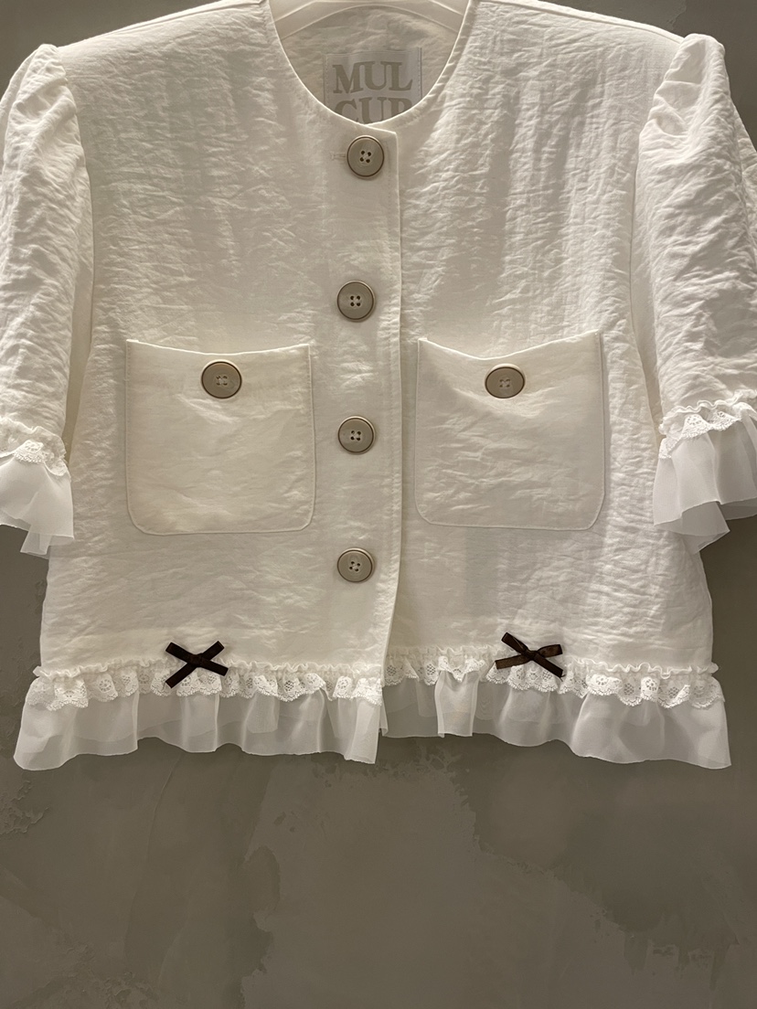 MULCUP韓國直郵女士新品真品熱賣推薦職業25春夏時尚休閑夾克MULCUP夾克