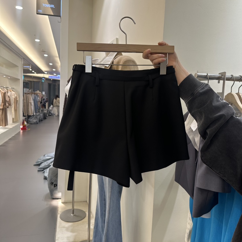 TOMGIRL東大門直郵女裝新品推薦人氣休閑時尚職業裙褲含腰帶TOMGIRL裙褲