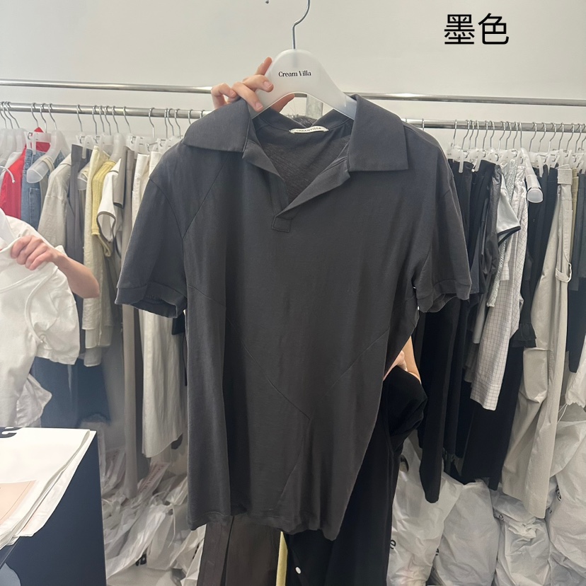 CREAM VILLA東大門代購女裝新品人氣T恤CREAMVILLAT恤圖色4