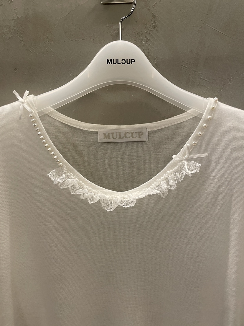 MULCUP韓國代購女士新品職業熱賣真品25春夏休閑時尚長袖T恤MULCUP長袖T恤