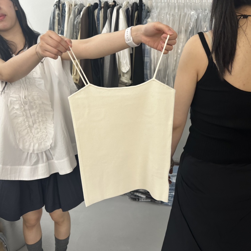 DOUBLE STANDARD/LE SMOKING/MAISONSTAFF東大門實拍女裝新品熱賣吊帶背心MAISONSTAFF吊帶/背心圖色2