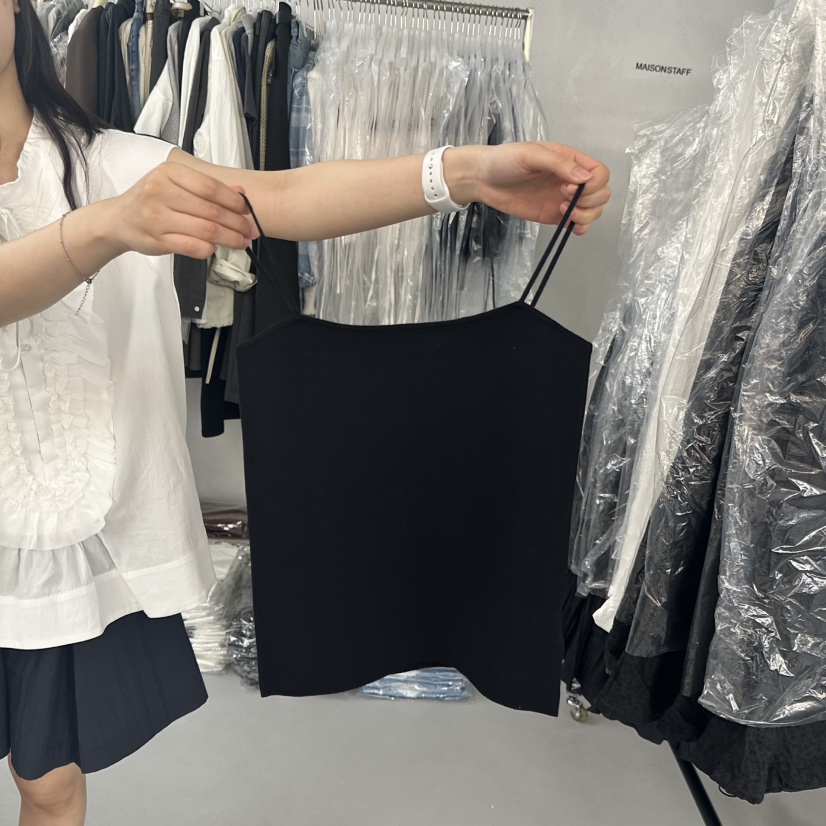DOUBLE STANDARD/LE SMOKING/MAISONSTAFF東大門實拍女裝新品熱賣吊帶背心MAISONSTAFF吊帶/背心圖色3