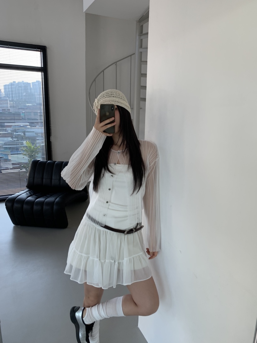MURMUR韓國代購女裝新品休閑25春夏熱賣人氣推薦襯衫蕾絲衫MURMUR襯衫/蕾絲衫