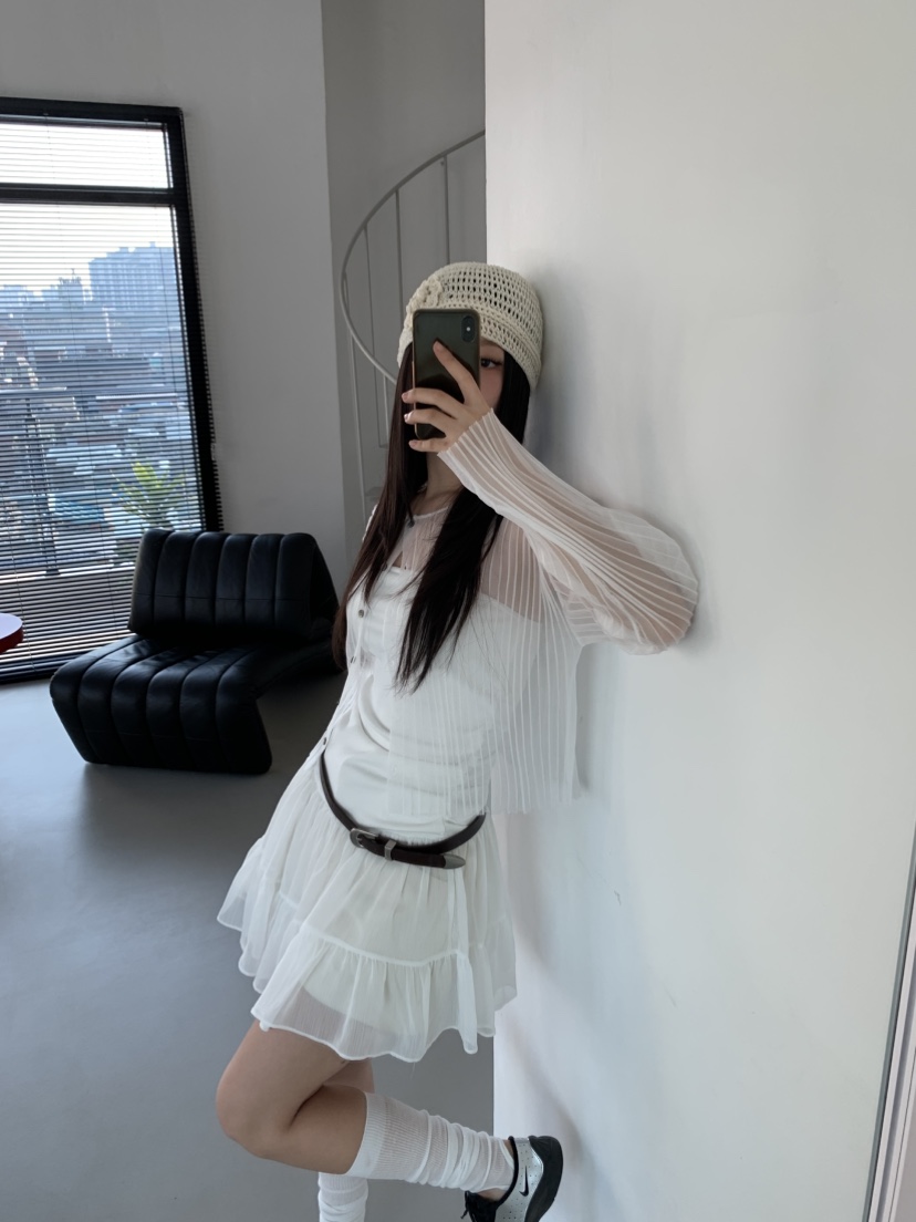 MURMUR韓國代購女裝新品休閑25春夏熱賣人氣推薦襯衫蕾絲衫MURMUR襯衫/蕾絲衫