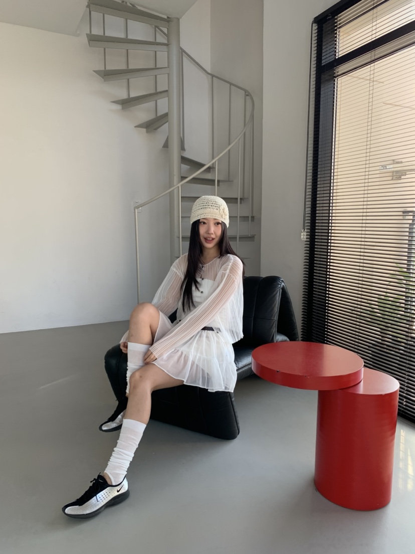MURMUR韓國代購女裝新品休閑25春夏熱賣人氣推薦襯衫蕾絲衫MURMUR襯衫/蕾絲衫