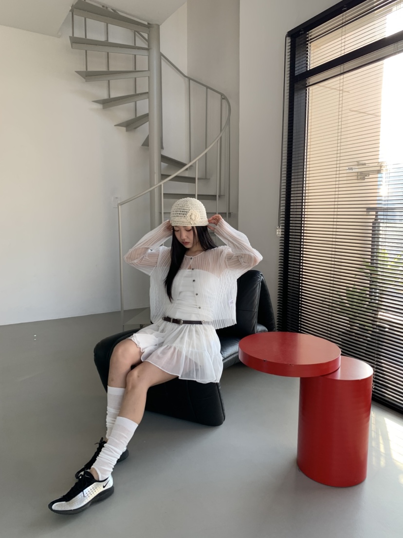 MURMUR韓國代購女裝新品休閑25春夏熱賣人氣推薦襯衫蕾絲衫MURMUR襯衫/蕾絲衫