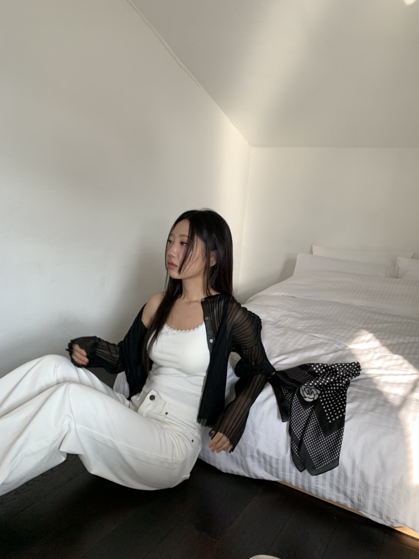 MURMUR韓國代購女裝新品休閑25春夏熱賣人氣推薦襯衫蕾絲衫MURMUR襯衫/蕾絲衫