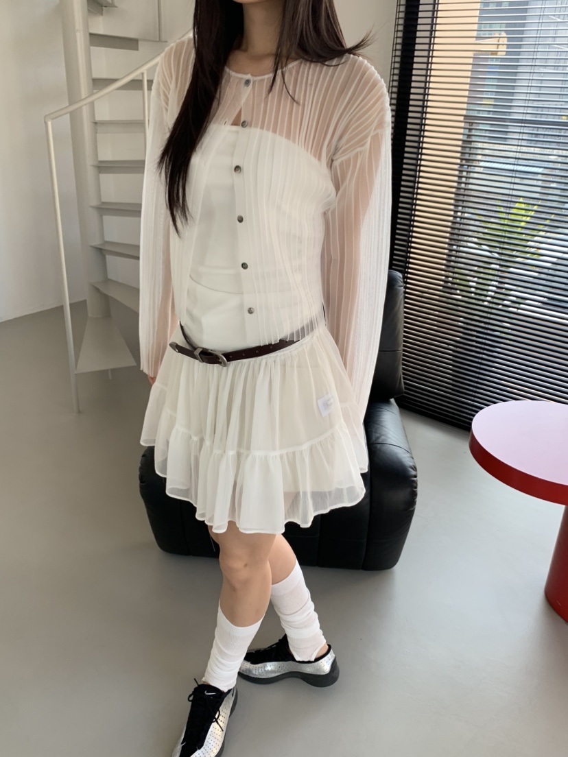MURMUR韓國代購女裝新品休閑25春夏熱賣人氣推薦襯衫蕾絲衫MURMUR襯衫/蕾絲衫圖色3
