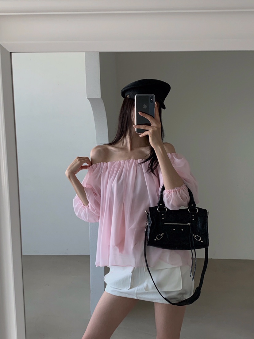 VERANDA韓國代購女裝新品熱賣25春夏人氣時尚真品襯衫蕾絲衫VERANDA襯衫/蕾絲衫