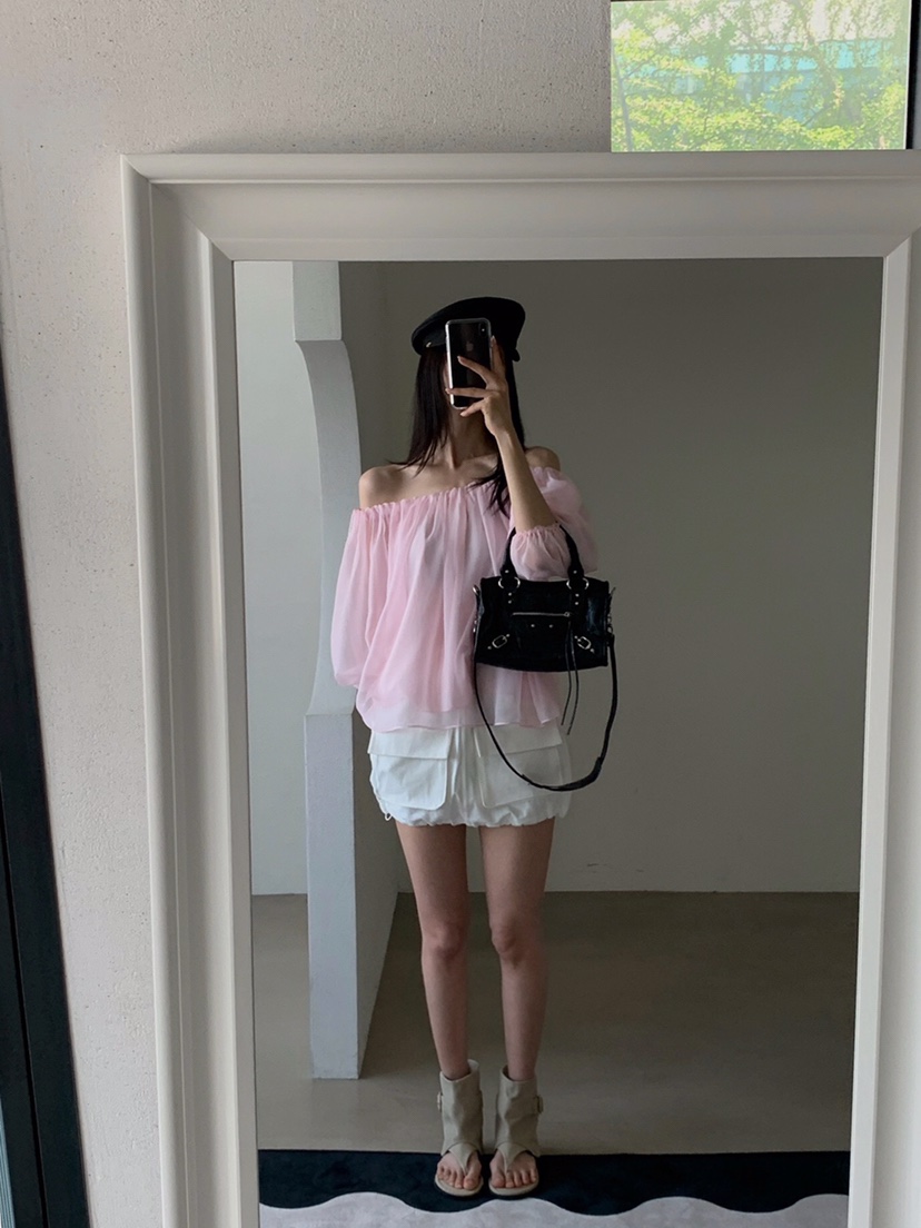 VERANDA韓國代購女裝新品熱賣25春夏人氣時尚真品襯衫蕾絲衫VERANDA襯衫/蕾絲衫