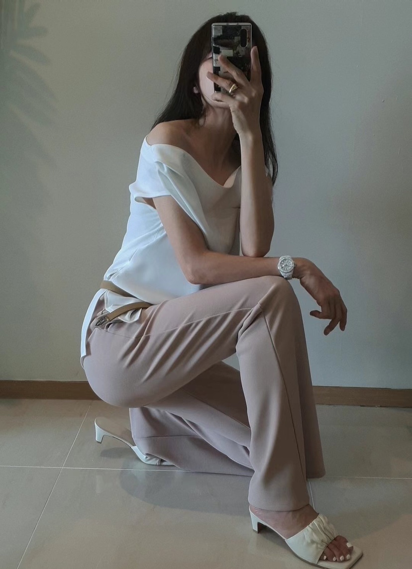 GENTLE B韓國代購女士新品人氣真品時尚熱賣推薦25春夏休閑褲GENTLE B休閑褲