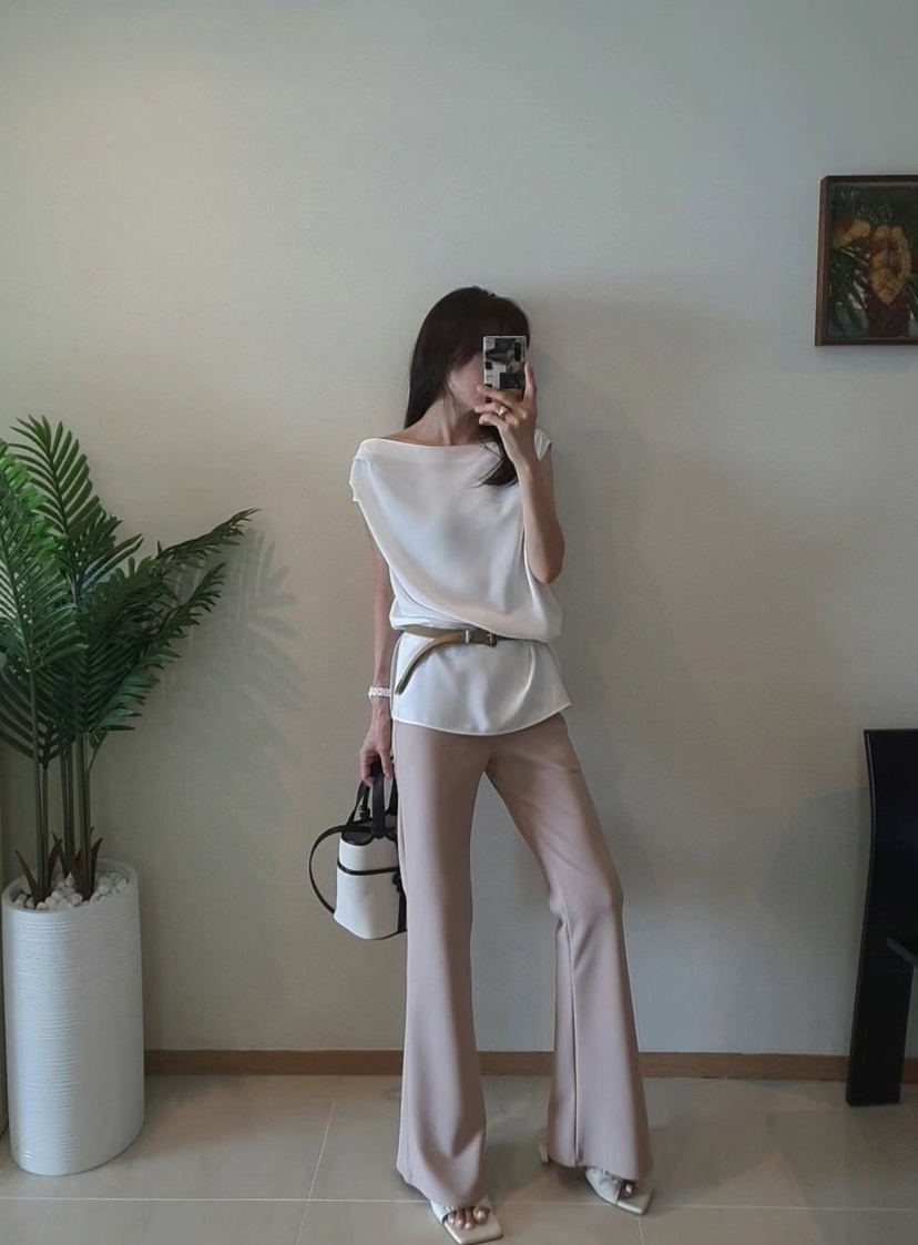 GENTLE B韓國代購女士新品人氣真品時尚熱賣推薦25春夏休閑褲GENTLE B休閑褲圖色2