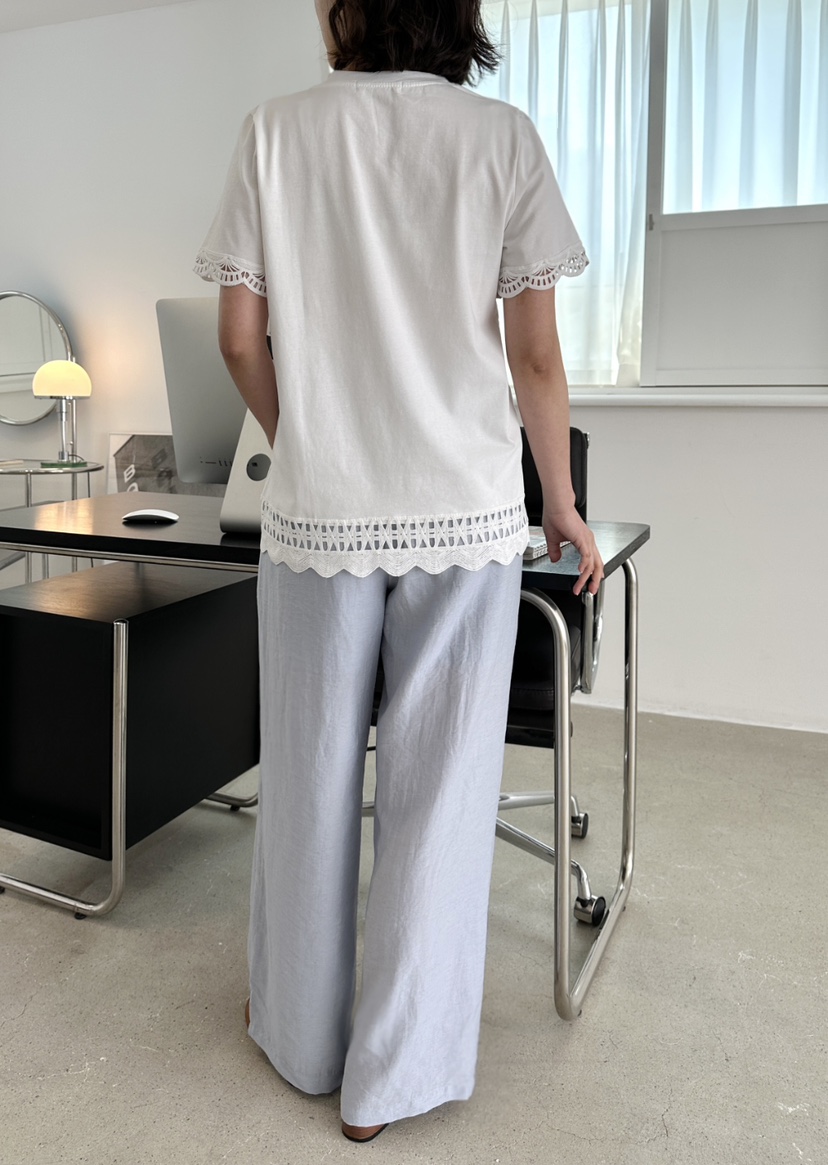 CLASSY-O韓國直郵女士新款熱賣時尚人氣25春夏真品職業T恤CLASSY-OT恤