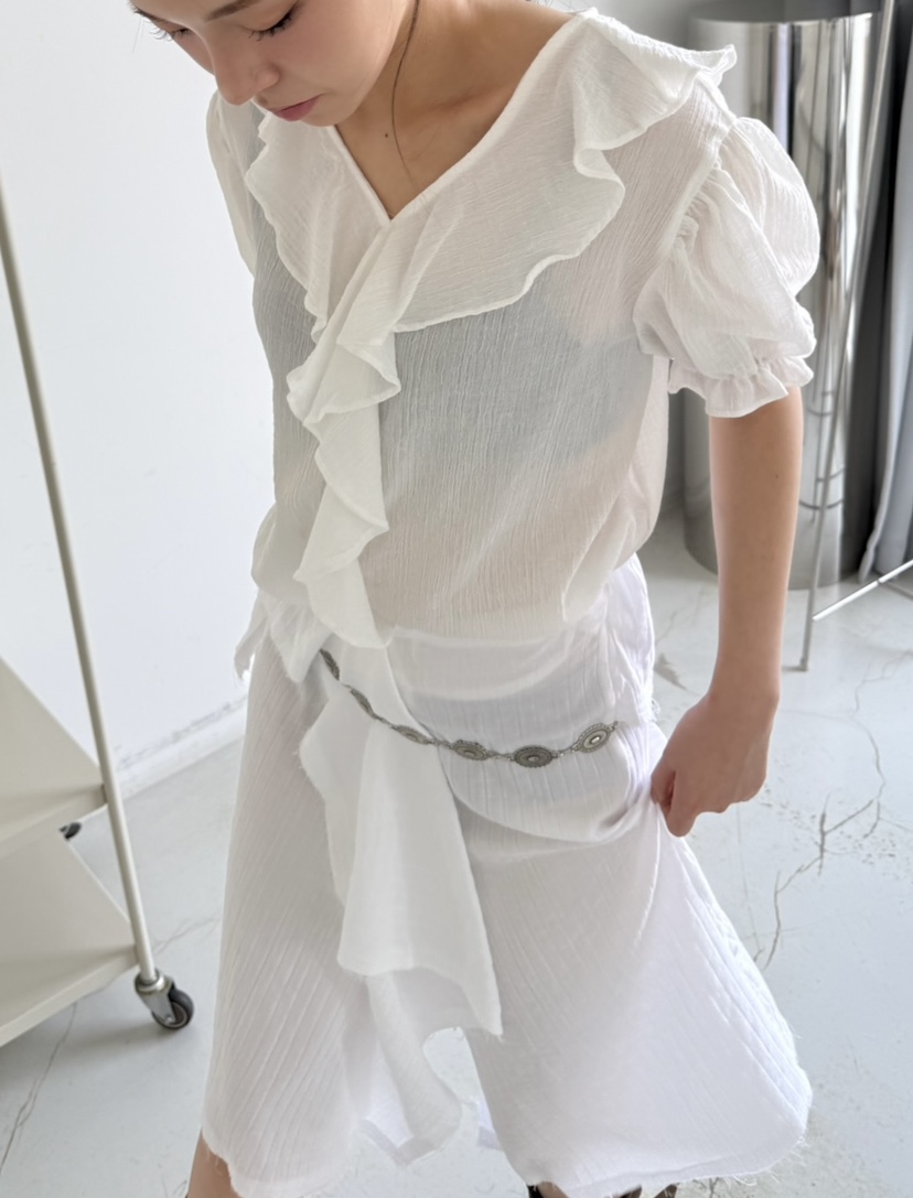 BETWEEN US東大門實拍女裝新品推薦25春夏人氣熱賣襯衫蕾絲衫JICJO:SEOUL襯衫/蕾絲衫