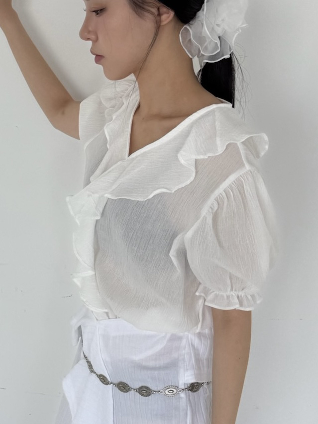 BETWEEN US東大門實拍女裝新品推薦25春夏人氣熱賣襯衫蕾絲衫JICJO:SEOUL襯衫/蕾絲衫