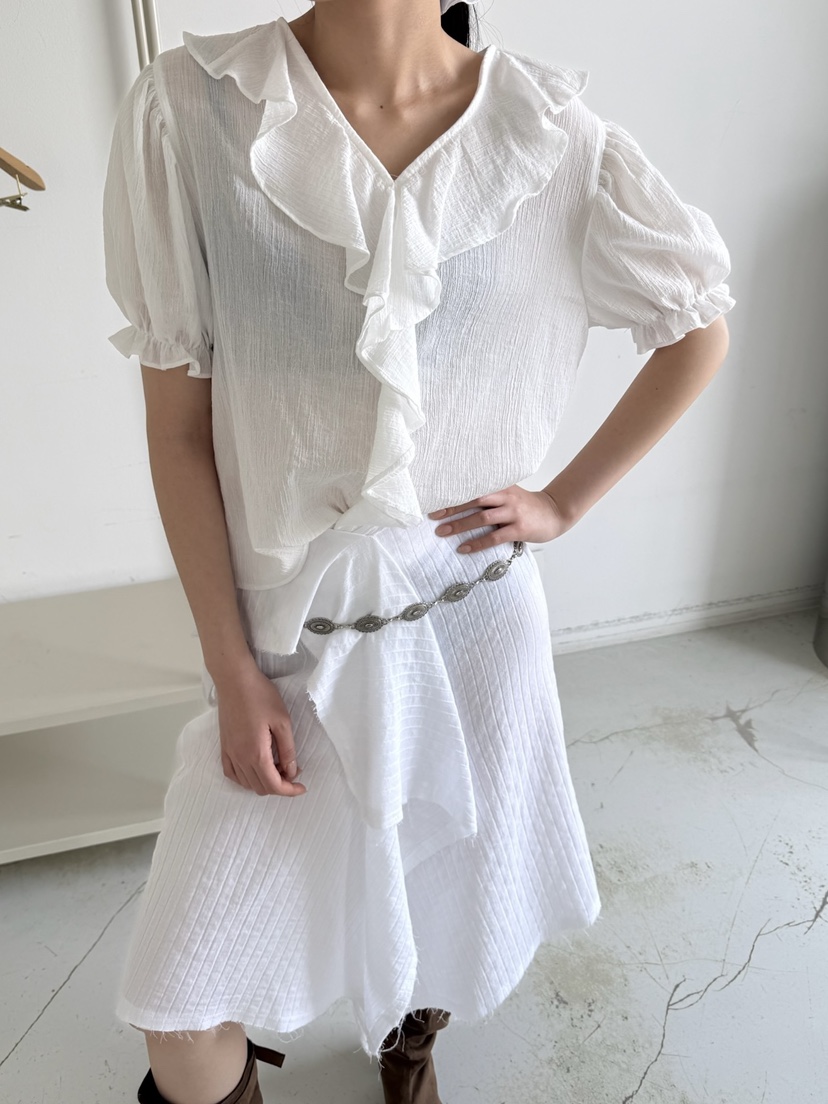 BETWEEN US東大門實拍女裝新品推薦25春夏人氣熱賣襯衫蕾絲衫JICJO:SEOUL襯衫/蕾絲衫