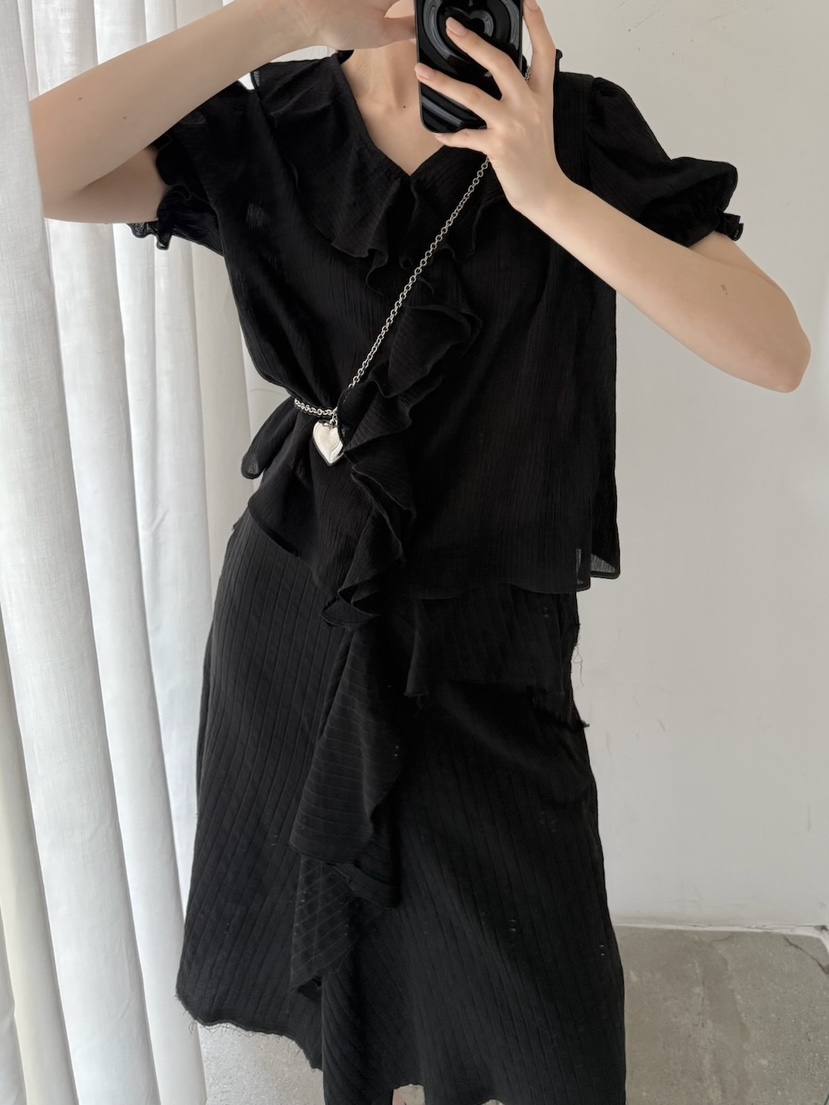 BETWEEN US東大門實拍女裝新品推薦25春夏人氣熱賣襯衫蕾絲衫JICJO:SEOUL襯衫/蕾絲衫