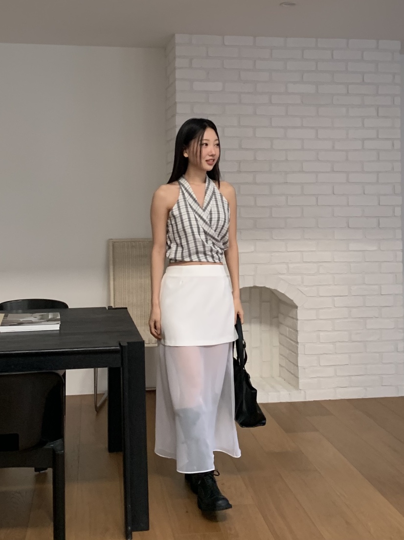 MURMUR東大門代購女士新品時尚熱賣職業人氣25春夏吊帶背心MURMUR吊帶/背心