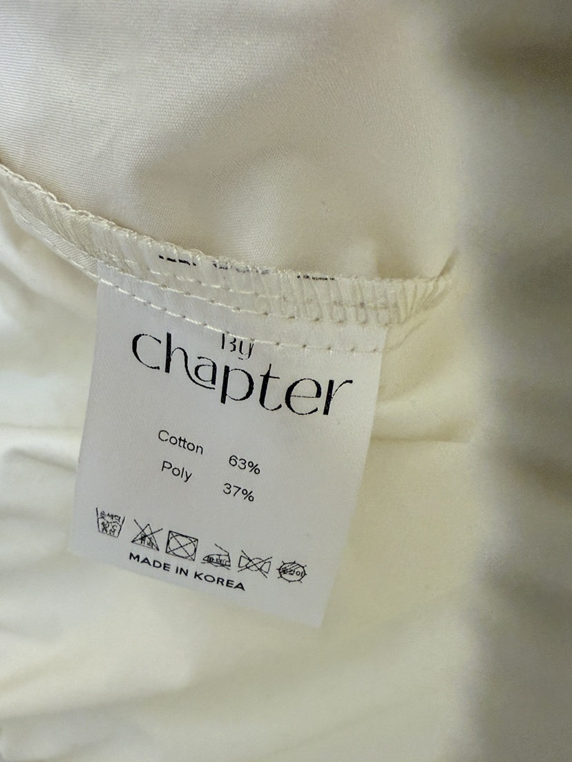 BY CHAPTER東大門代購女士新品職業25春夏時尚休閑襯衫蕾絲衫Chapter襯衫/蕾絲衫