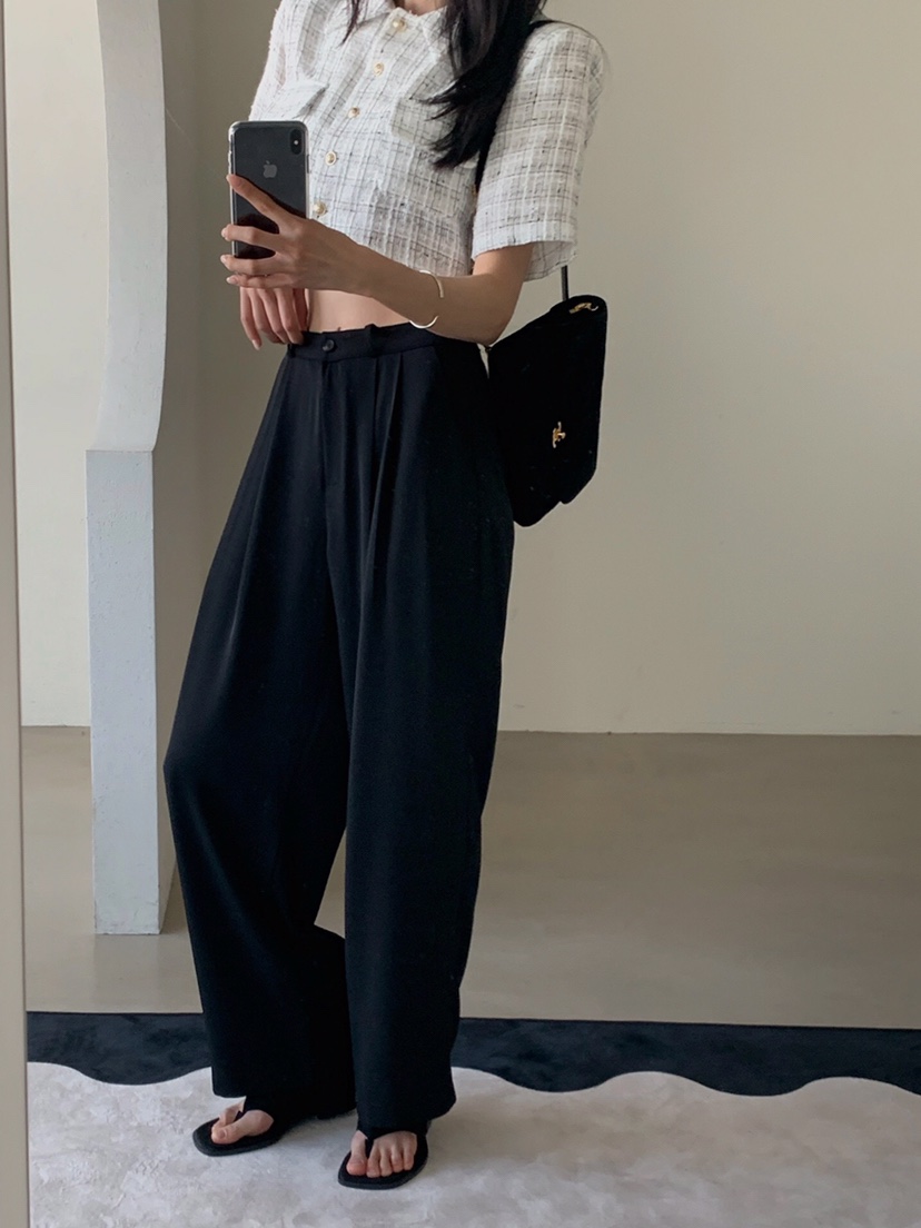 VERANDA韓國直郵女裝新款25春夏推薦熱賣真品休閑時尚休閑褲VERANDA休閑褲