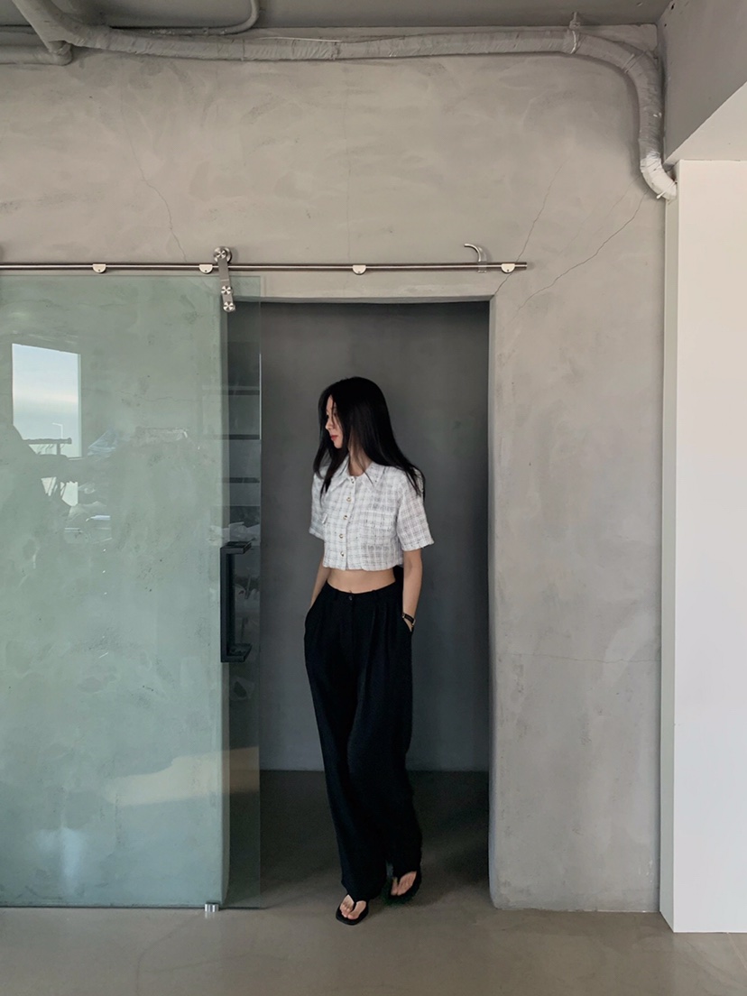 VERANDA韓國直郵女裝新款25春夏推薦熱賣真品休閑時尚休閑褲VERANDA休閑褲