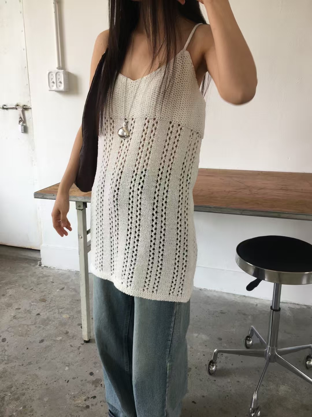 PAZ韓國直郵女士新品25春夏時尚職業熱賣推薦真品休閑連衣裙PAZ連衣裙