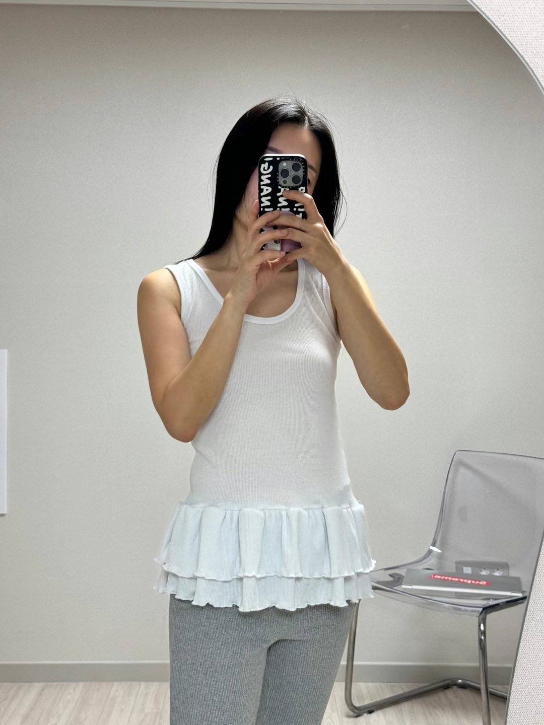 SEOULER韓國代購女士新款時尚休閑熱賣真品職業25春夏吊帶背心SEOULER吊帶/背心