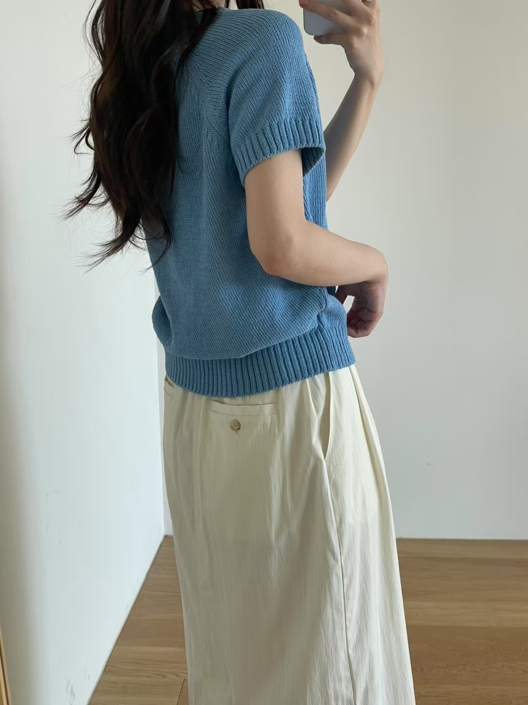 AMYGRACE東大門直郵女士新品休閑時尚推薦人氣真品25春夏針織衫AMYGRACE針織衫